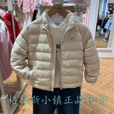 衣恋童装正品男女童轻薄羽绒服