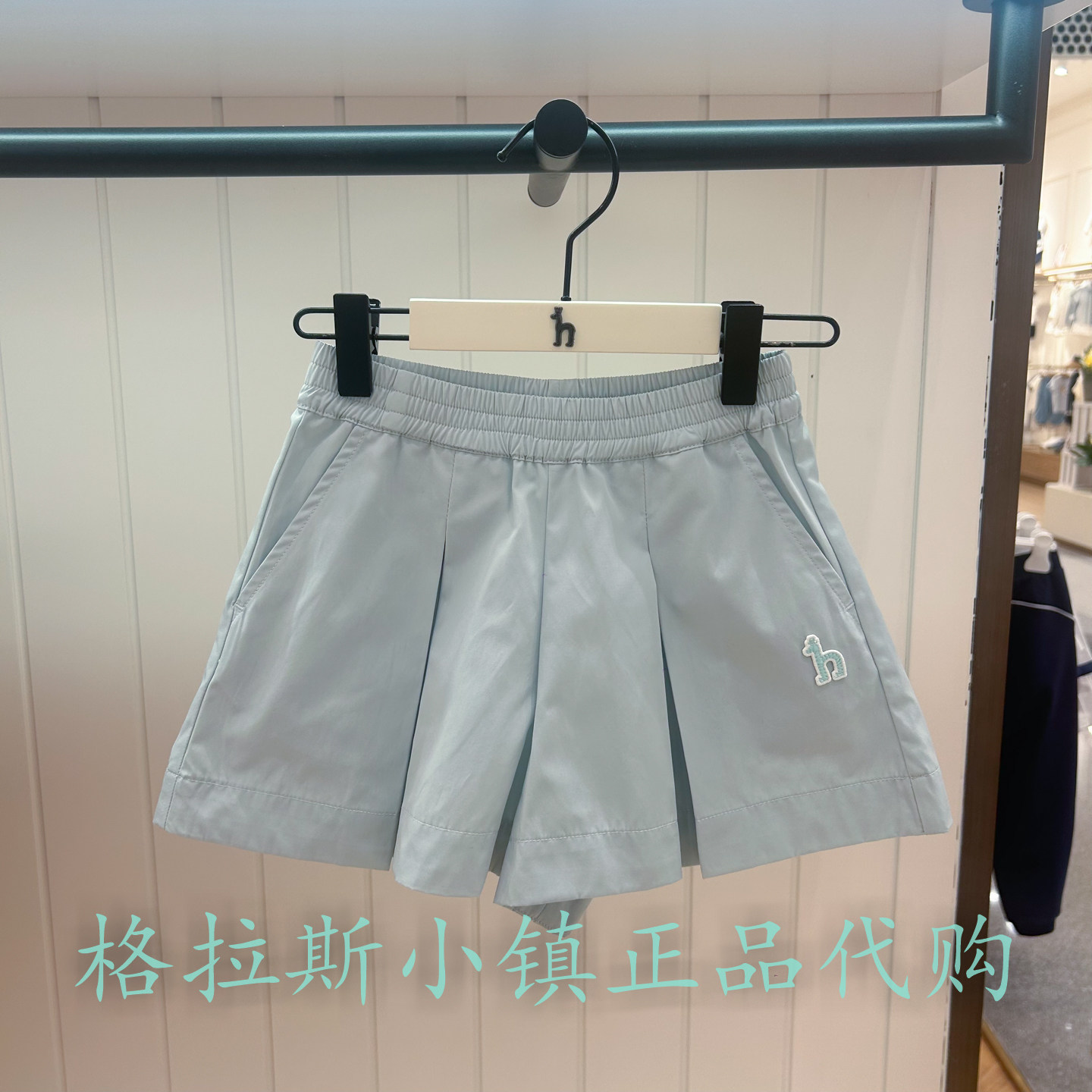 特价hazzys哈吉斯童装国内代购夏款女童休闲短裤HZUXGD02CE015