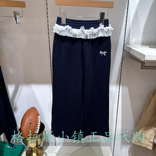 Polo walk KIDS童装专柜正品26秋款女童休闲阔腿长裤D7TW637B0261
