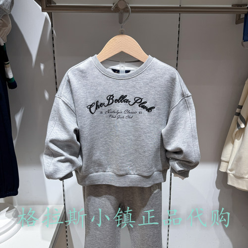 Polowalk童装秋女童休闲圆领卫衣