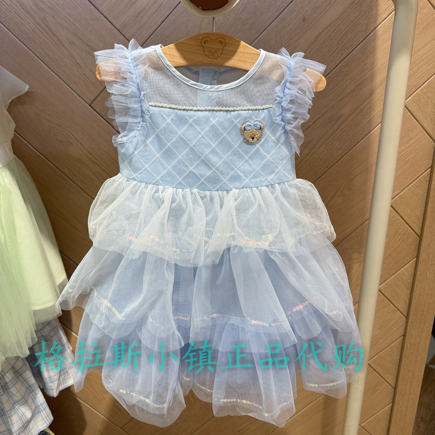 PawinPaw童装正品夏款女童连衣裙
