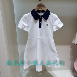 26夏款 女童凉感抑菌连衣裙EKOMG2521K 专柜正品 Elandkids衣恋童装