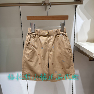 男童百搭休闲短裤 Polo B6GW623D0261 26夏款 专柜正品 walk KIDS童装