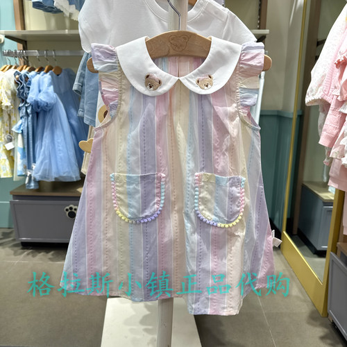 PawinPaw童装26夏女宝甜美连衣裙