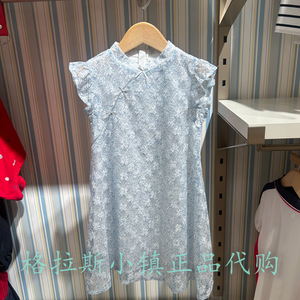 PolowalkKIDS夏女童旗袍连衣裙