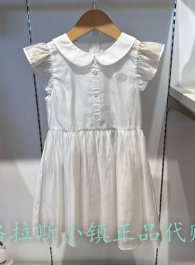 Polo walk KIDS童装专柜正品26夏款女童娃娃领连衣裙B61W626A0301