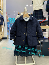 Elandkids衣恋童装专柜正品龙年春新款女童休闲棉服外套JPE1121B