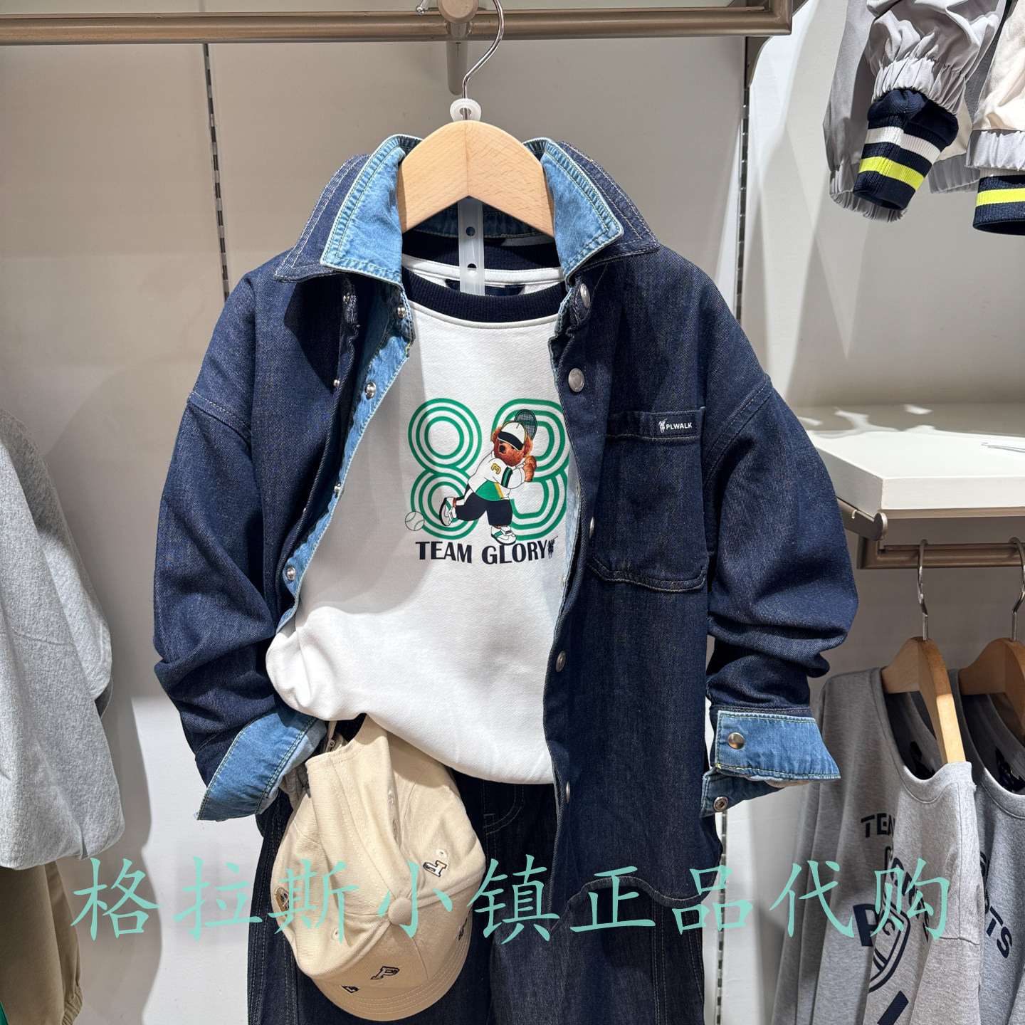 PolowalkKIDS男童翻领休闲衬衣