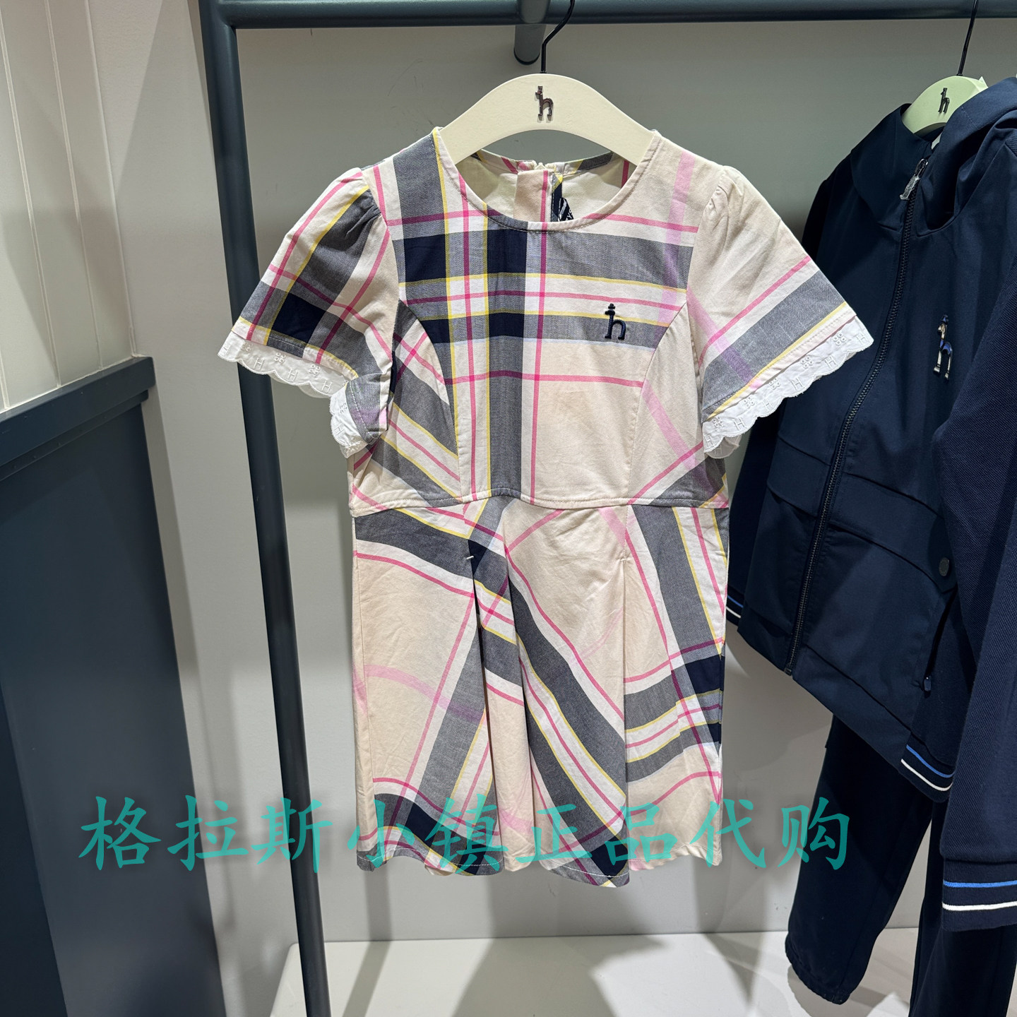 hazzys哈吉斯童装夏女童连衣裙