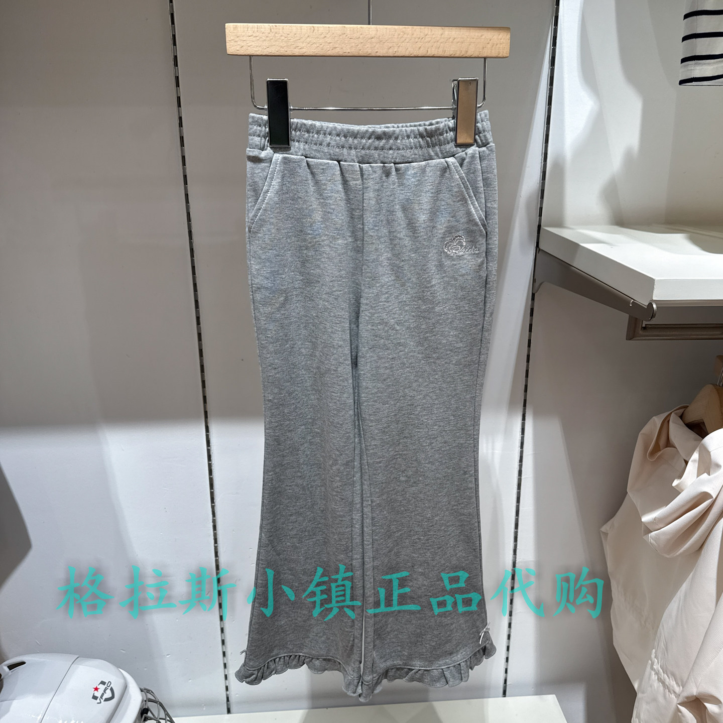 Polo walk KIDS童装专柜正品26春款女童休闲喇叭裤BVTW617B0071