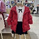 25冬款 Elandkids衣恋童装 专柜正品 女童连帽羽绒服外套EKJDF4C22A