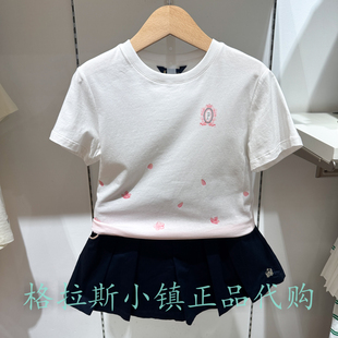 Polo walk KIDS童装专柜正品26夏款女童印花短袖T恤D7TW625F0581
