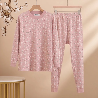 纯棉秋衣保暖不起球不掉色