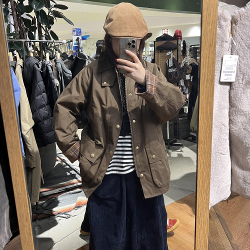 Freakstore联名无蜡中长款外套