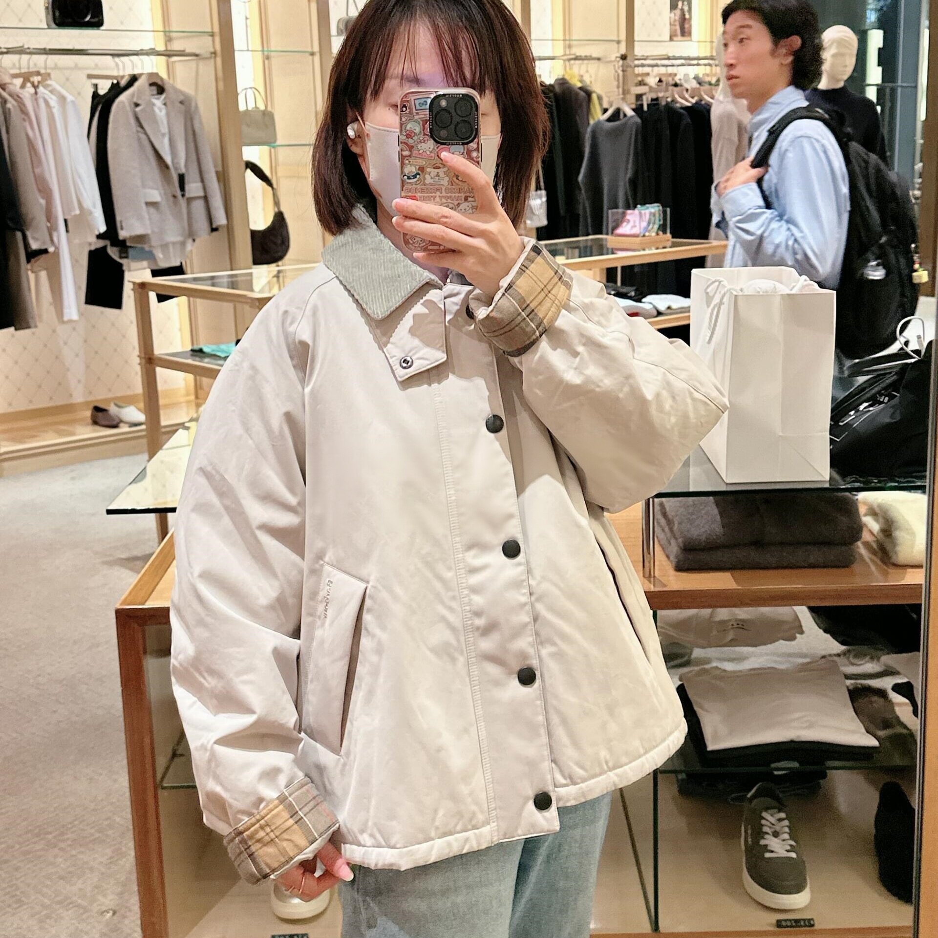 巴伯transport无蜡棉服夹克工装
