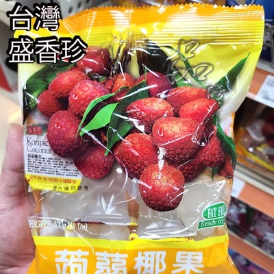盛香珍蒟蒻果冻荔枝综合水果味