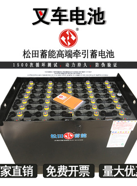 80V480AH杭州叉车电瓶组 杭叉CPD30H叉车电池D-480/40-D-480R松田