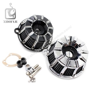 适用哈雷路王滑翔软尾肥仔戴娜XL883N硬汉1200 空气滤清器 X48改装