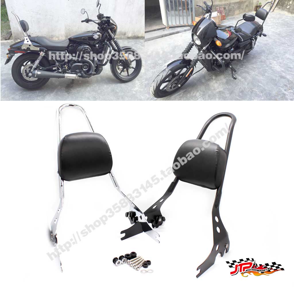 适用哈雷XG750 XG500 STREET改装快拆卸后靠背 后尾架 乘客后靠座