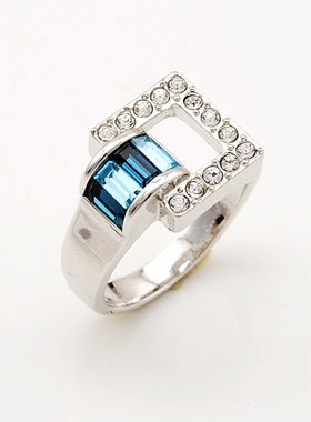 清仓特价！奥地利水晶小戒指