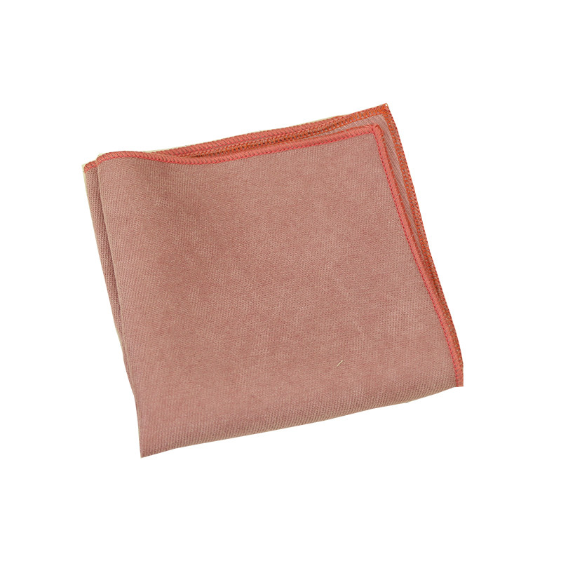 SQUARE SCARF MENS KOREAN CASUAL GROOM WEDDING SUIT POCKET TOWEL BLUE COFFEE SOLID COLOR BASIC WILD CARAMEL