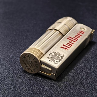 IMCO爱酷6700黄铜朱砂精雕万宝璐洲际内胆款煤油打火机黄铜煤油机