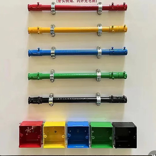 喷塑涂塑管接头JDG彩色直接盒接