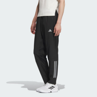 Adidas阿迪达斯男三条纹梭织速干夏季 KE3839 透气轻薄运动健身长裤