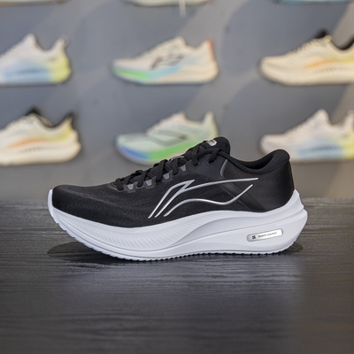 李宁越影5跑步鞋男子2025新款反光回弹透气缓震保护跑鞋ARHV015