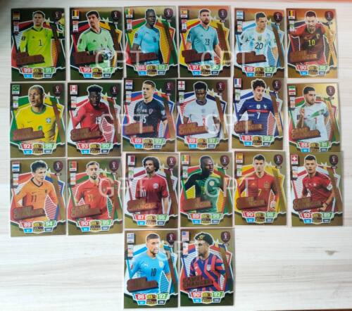 PANINI 2022世界杯球星卡 金卡  库尔图瓦 马内阿扎尔扎卡 诺伊尔