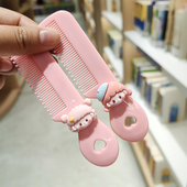 婴儿梳宝宝梳安全梳小女孩新生儿童头发梳子便携小梳子可爱不伤发