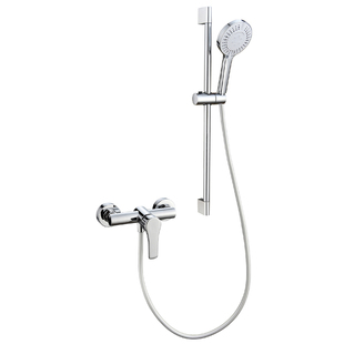 惜度不锈钢淋浴花洒升降套装 089L 单出水淋浴洗澡家用冷热开关HSG