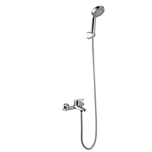 惜度全铜淋浴花洒升降套装 059L 双出水淋浴家用冷热双控开关HSG