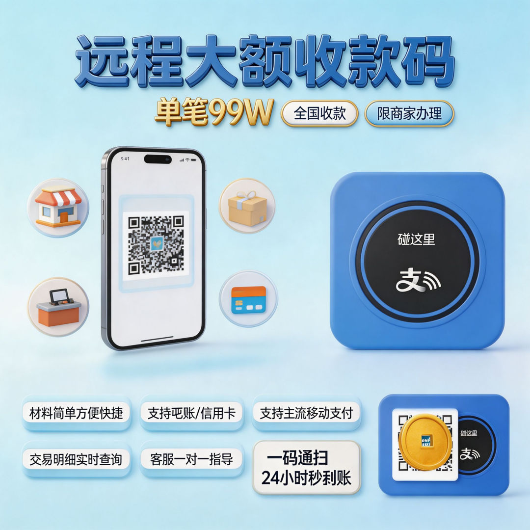 远程收款异地码线上收款小程序收设计素材/源文件