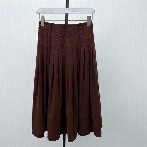 fei●2025冬季新品 伞裙半身裙女高腰显瘦气质百搭大摆长裙8432