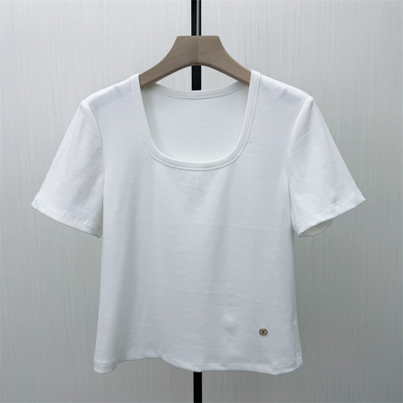 fei●2026春季新 纯色打底衫女简约修身显瘦内搭短袖T恤上衣5236,女装/女士精品,T恤,淘宝优惠券,粉丝福利购,淘宝优惠卷