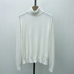 2025冬季 显瘦打底显瘦长袖 新品 女修身 上衣8353 高领针织衫 fei