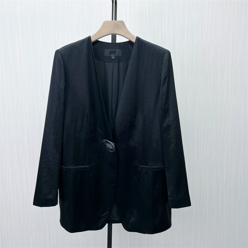 图●2025春季新品 西装外套女时尚休闲经典宽松通勤百搭西服3502
