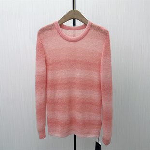 乂●2026春季新品 马海毛针织衫女宽松百搭慵懒风打底衫上衣0862