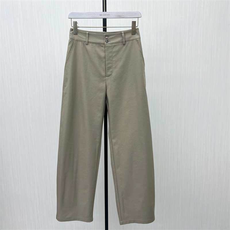S●2025秋季新品 西装阔腿裤女高腰显瘦宽松通勤直筒休闲长裤182