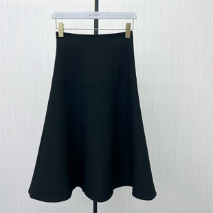 伞裙半身裙女高腰显瘦气质百搭大摆长裙2411 新品 2025秋季