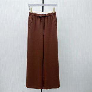 女松紧腰显瘦宽松休闲通勤百搭长裤 卫裤 新品 5319 2025冬季