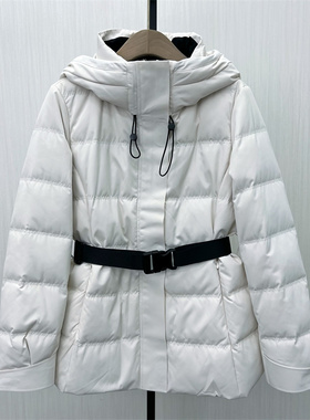 fei●2025冬季新品 羽绒服女时尚宽松连帽加厚鸭绒保暖外套8163