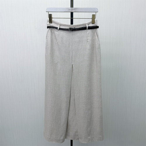 KA●2026夏季新品 西装半身裙女高腰显瘦气质通勤直筒长裙子4381