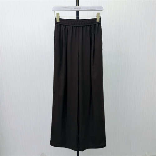 S●2026夏季新品 休闲直筒长裤女松紧腰显瘦宽松百搭阔腿裤112