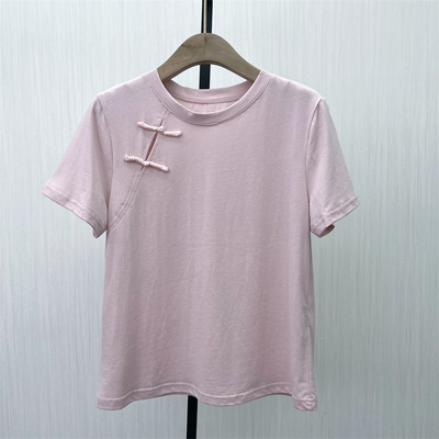 香●2025夏季新品 纯色圆领打底衫女宽松内搭短袖T恤衫上衣2524