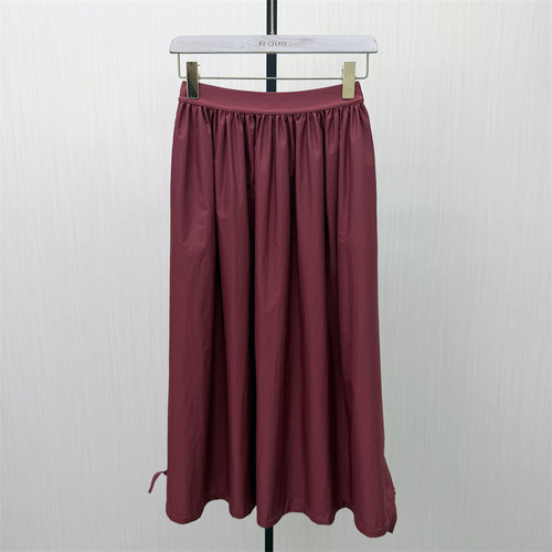 fei●2026夏季新品 伞裙半身裙女高腰显瘦长款气质大摆a字裙6070