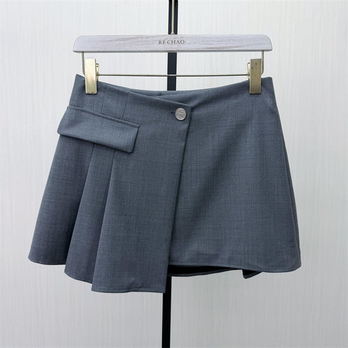 良月●2026夏季新品 小个子短裙女高腰显瘦气质通勤a字半身裙6291