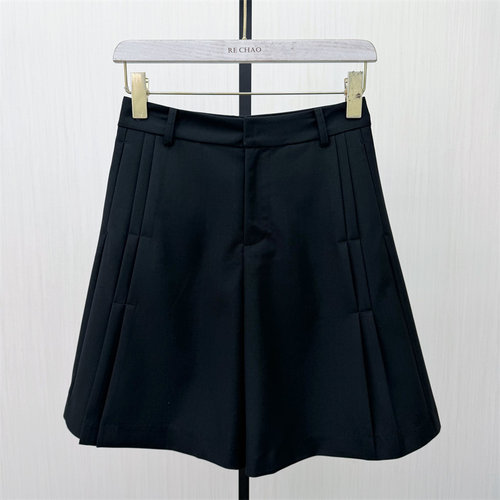 fei●2026春季新品 西装短裤女高腰显瘦宽松休闲通勤阔腿裤5007