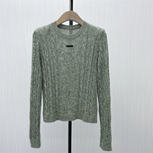 2025秋季 显瘦气质长袖 新品 香 针织衫 女修身 打底衫 上衣1138